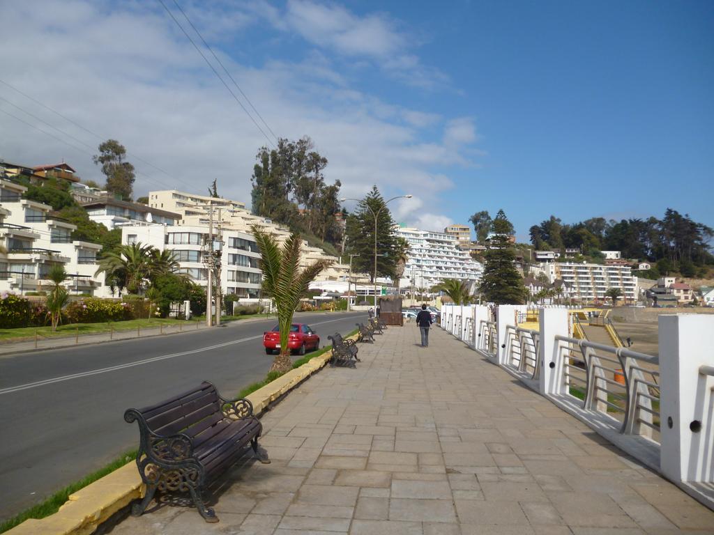 شقة Departamento Frente Al Mar كونكون الغرفة الصورة