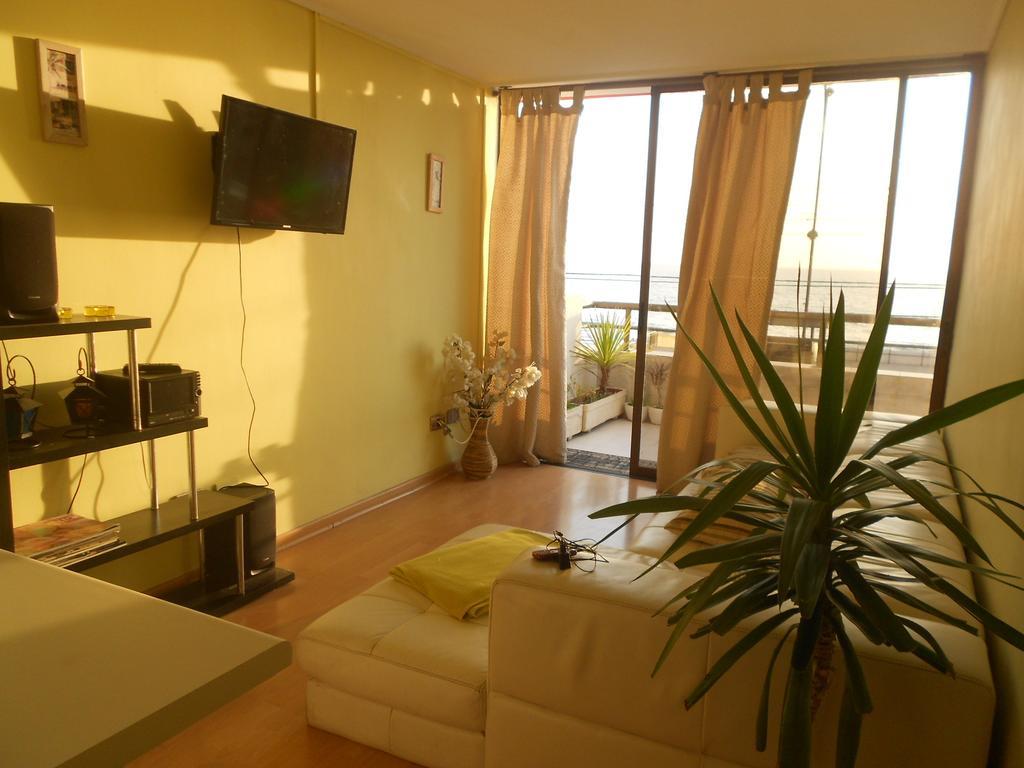 شقة Departamento Frente Al Mar كونكون الغرفة الصورة