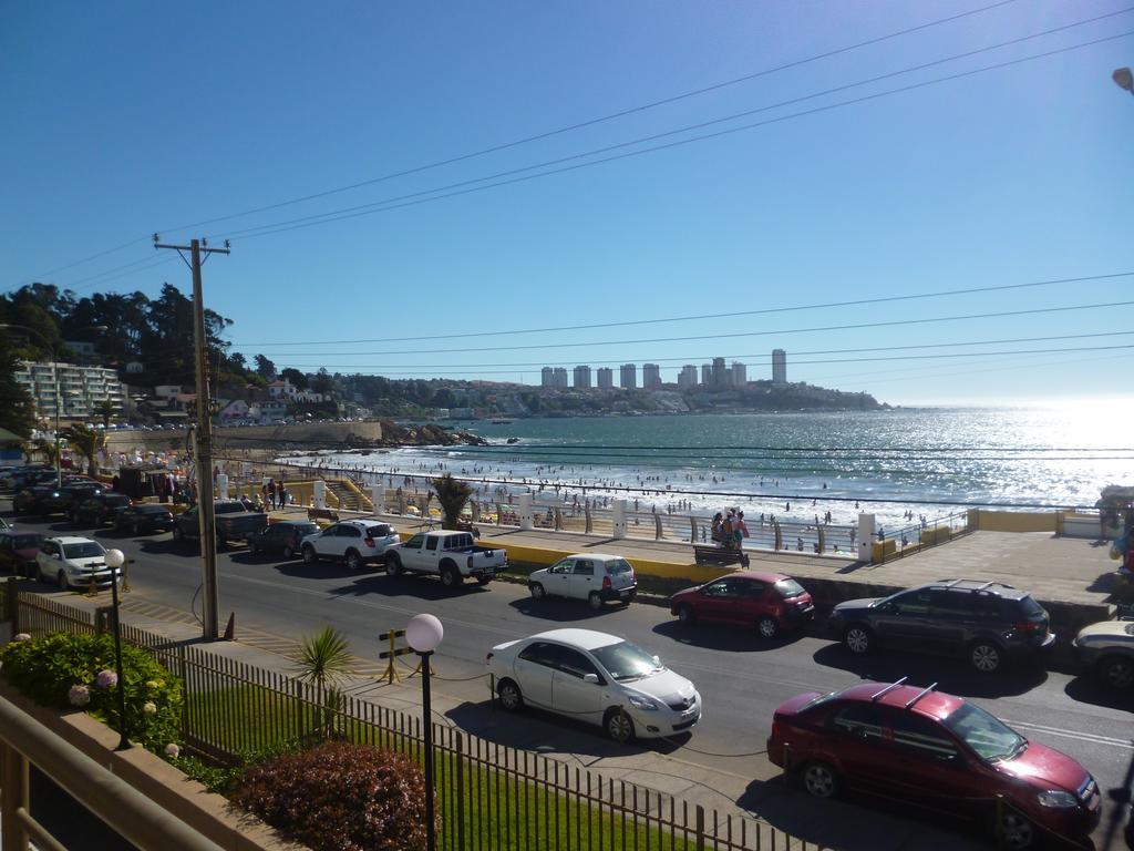 شقة Departamento Frente Al Mar كونكون الغرفة الصورة