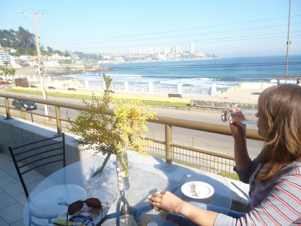 شقة Departamento Frente Al Mar كونكون الغرفة الصورة